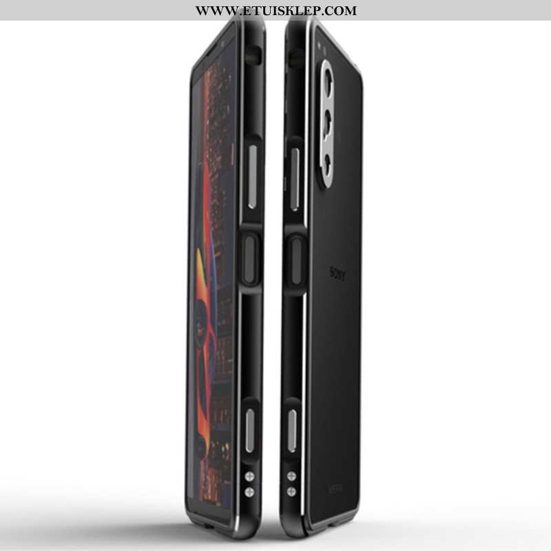 Etui do Sony Xperia 5 IV Etui Ochronne Ochrona Ramy Zderzaka I Tylnego Modułu Fotograficznego